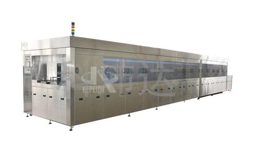 KPDW-QC5000雙通道周轉筐噴淋洗凈干燥機